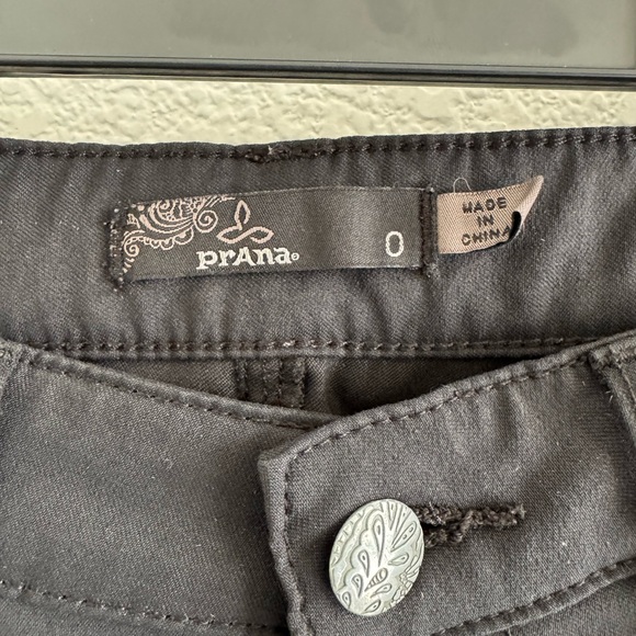 PrAna Women's Black Y2K Cargo Pants - Picture 3 of 5